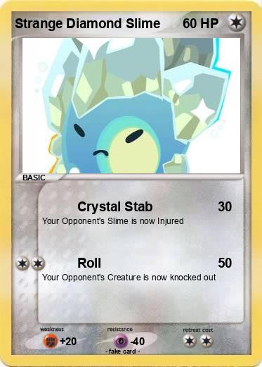 Pokemon Strange Diamond Slime