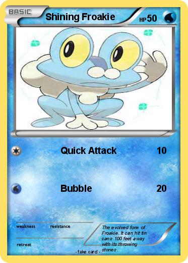 Pokemon Shining Froakie
