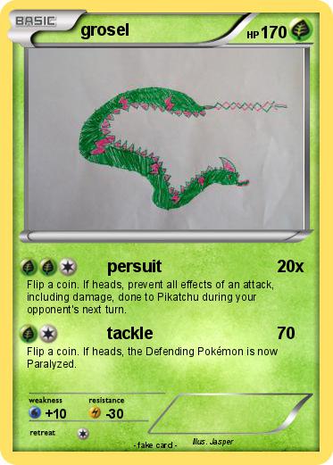 Pokemon grosel