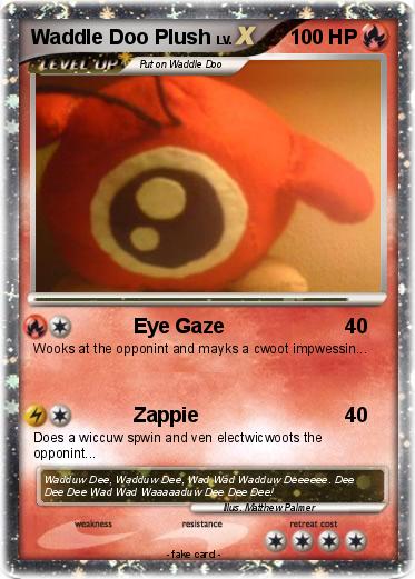 Pokemon Waddle Doo Plush