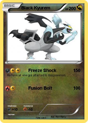 Pokemon Black Kyurem
