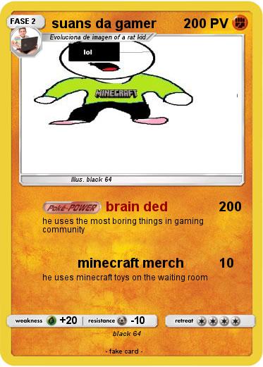 Pokemon suans da gamer