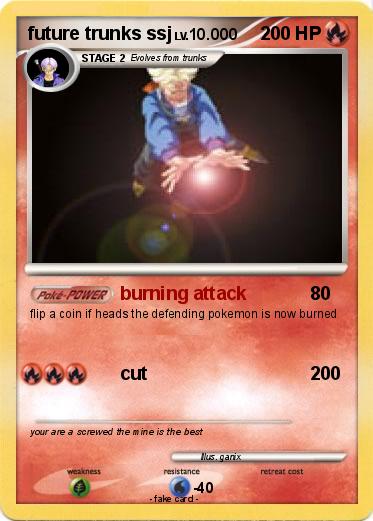 Pokemon future trunks ssj