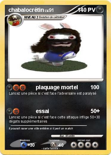 Pokemon chabalocrétin