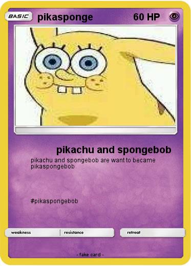 Pokemon pikasponge