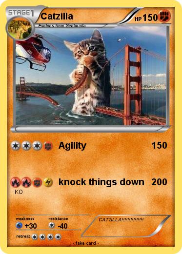 Pokemon Catzilla