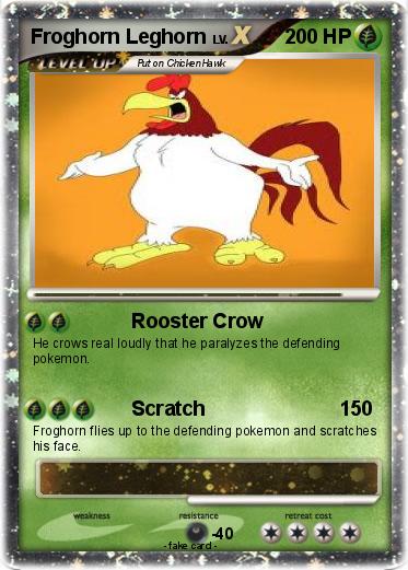 Pokemon Froghorn Leghorn