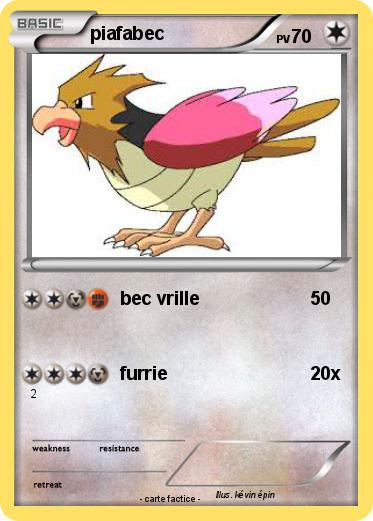 Pokemon piafabec
