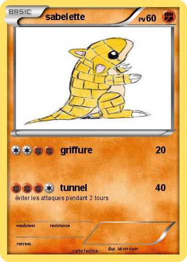 Pokemon sabelette