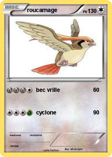 Pokemon roucarnage