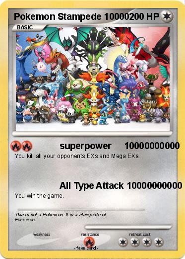 Pokemon Pokemon Stampede 10000