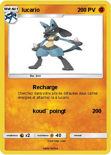 Pokemon lucario