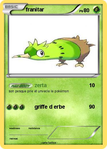 Pokemon franitar