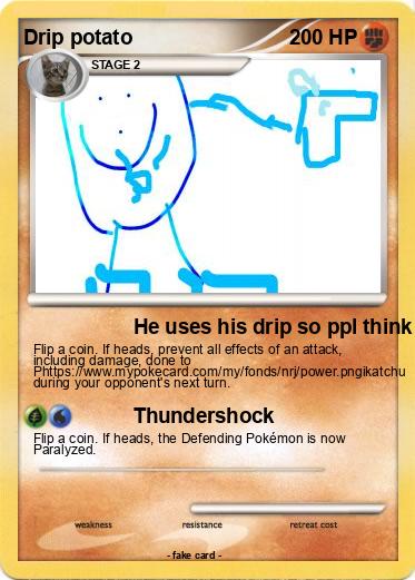 Pokemon Drip potato