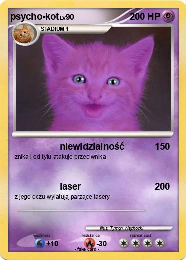 Pokemon psycho-kot