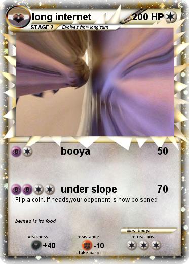 Pokemon long internet