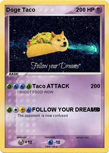Pokemon Doge Taco