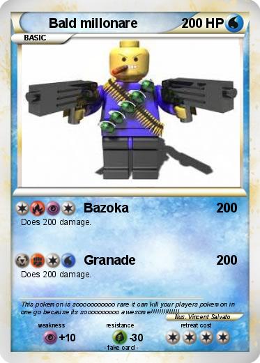 Pokemon Bald millonare
