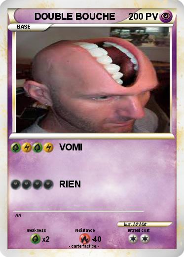 Pokemon DOUBLE BOUCHE