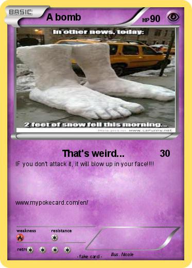 Pokemon A bomb