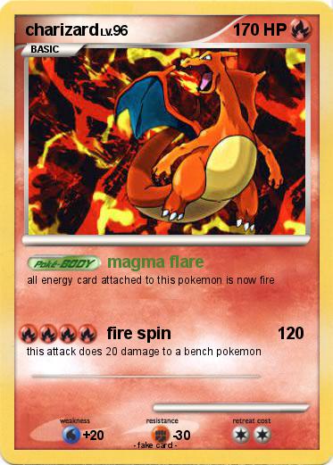 Pokemon charizard