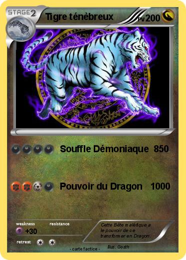 Pokemon Tigre ténèbreux