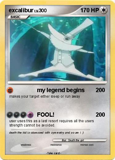 Pokemon excalibur