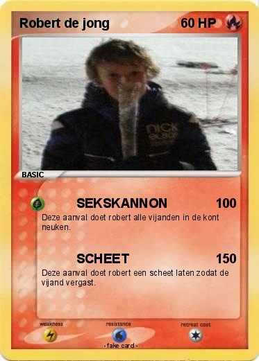 Pokemon Robert de jong