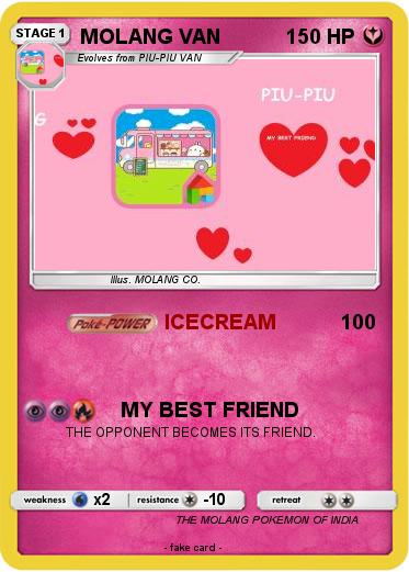Pokemon MOLANG VAN