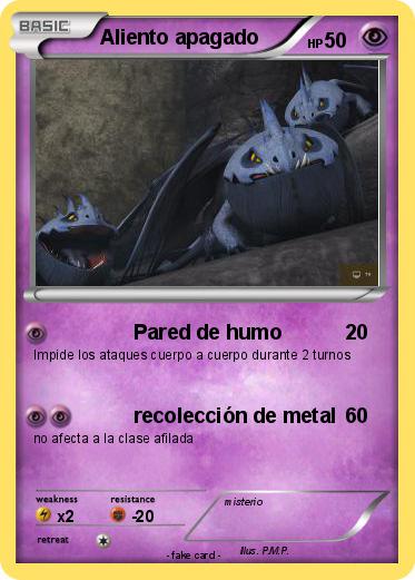 Pokemon Aliento apagado
