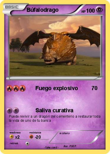 Pokemon Búfalodrago
