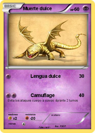 Pokemon Muerte dulce