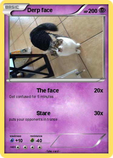 Pokemon Derp face