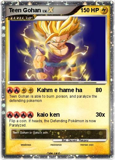 Pokemon Teen Gohan