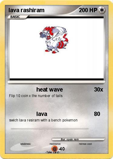 Pokemon lava rashiram