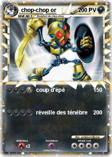 Pokemon chop-chop or