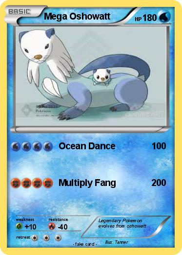 Pokemon Mega Oshowatt