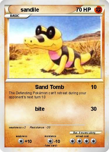 Pokemon sandile