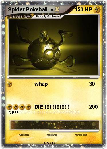 Pokemon Spider Pokeball