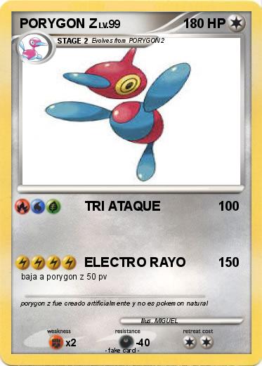 Pokemon PORYGON Z