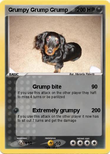 Pokemon Grumpy Grump Grump