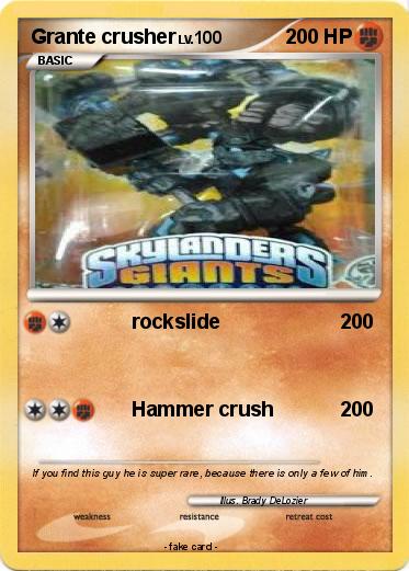 Pokemon Grante crusher