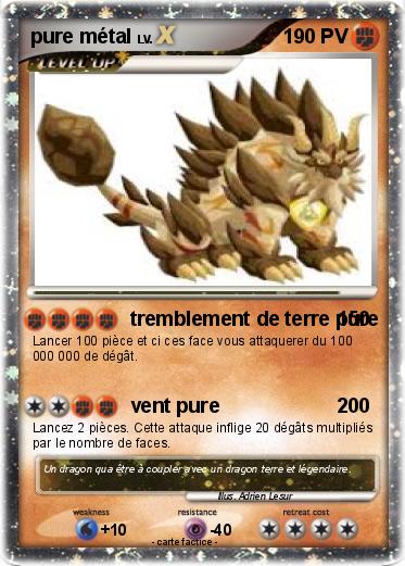 Pokemon pure métal
