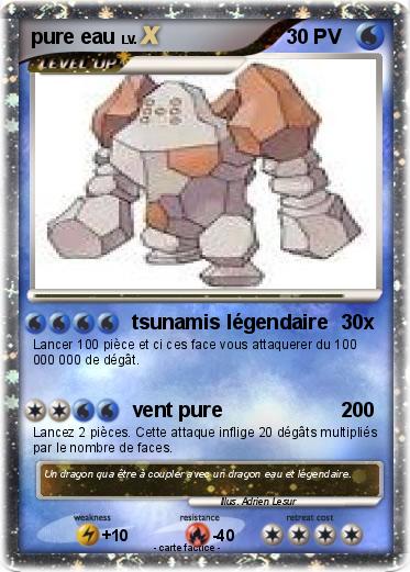 Pokemon pure eau