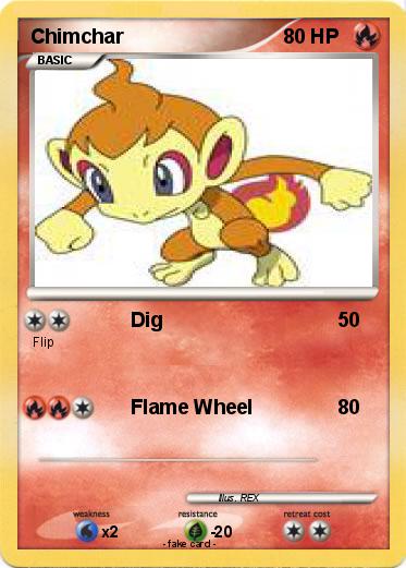 Pokemon Chimchar