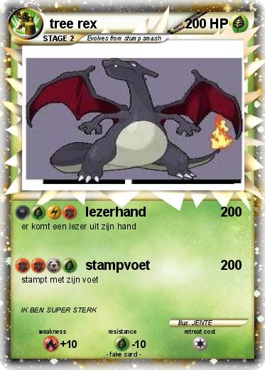 Pokemon tree rex