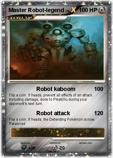 Pokemon Master Robot-legend