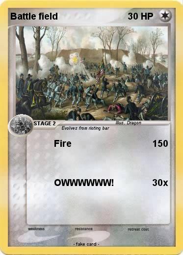 Pokemon Battle field