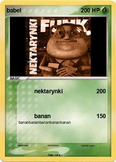 Pokemon babel