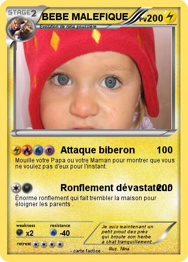 Pokemon BEBE MALEFIQUE